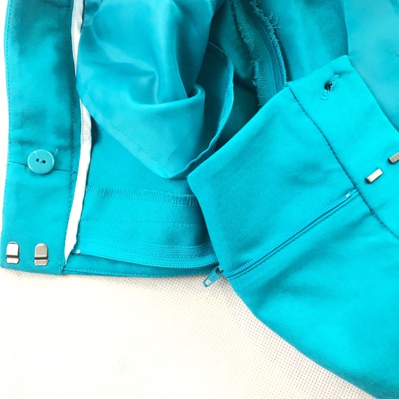 Lane Bryant Women’s Capri Green Pants 14 - Picture 6 of 7